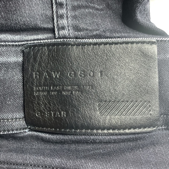 G Star Lynn Gemma Denim Strapless Jumpsuit - Picture 5 of 8